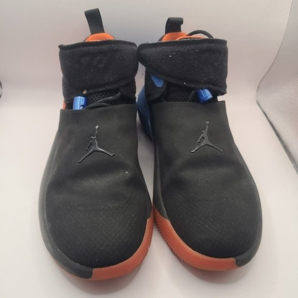 Nike Jordan Why Not Zero.1 Black Gym Red Basketball Shoes A01042-015 Size 5.5Y - Picture 2 of 7